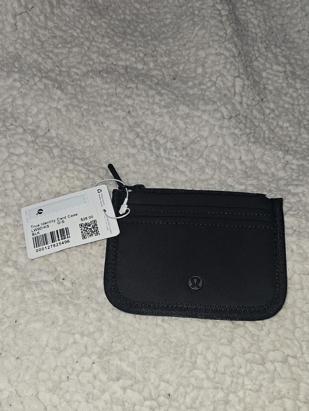 Lululemon True Identity Card Case! Black! Nwts